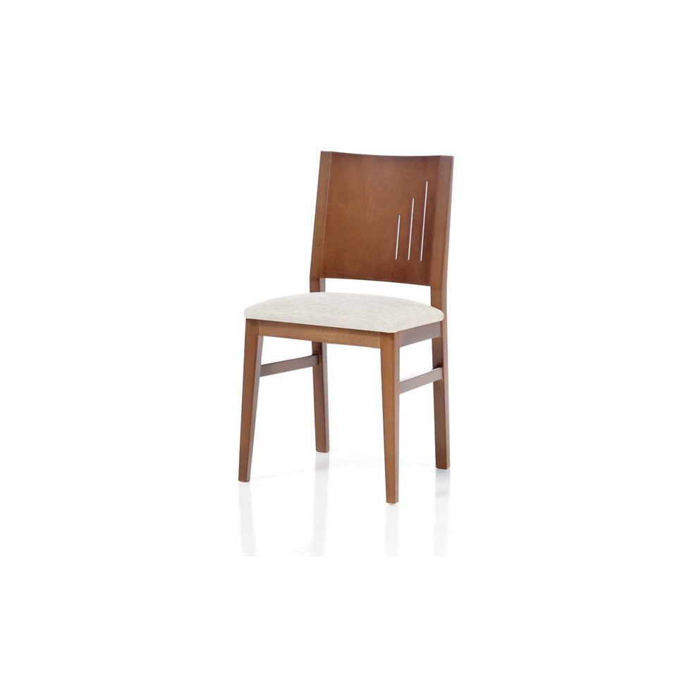 386 SILLA DANZA MADERA ASIENTO TAPIZADO FRENTE.980X980IMG silla madera haya tapizada moderna hosteleria hogar danza