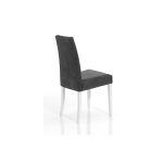 detalle silla jara madera haya maciza tapizada moderna salon comedor