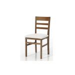 silla madera haya tapizada natur moderna hosteleria hogar