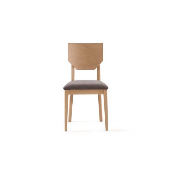 silla madera tapizado taurus haya salon comedor moderna nordica