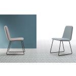 silla metalica sonicamoderna tapizada salon comedor
