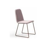 silla sonica moderna metalica tapizada salon comedor