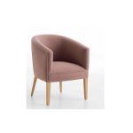 butaca patas madera haya maciza tapizada grecia moderna