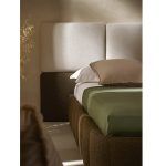 detalle cabezal tapizado modular moderno detalle tapizado ecus senttix dormitorio