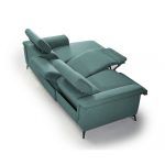 detalle sofa relax chaiselongue moderno motorizado artico confort descanso tapizado