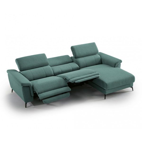 sofa relax chaiselongue moderno motorizado artico confort descanso tapizado