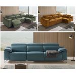sofa chaiselongue relax moderno brisa respaldo abatible desenfundable salon comedor