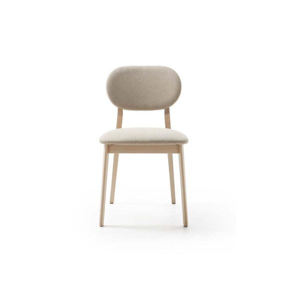silla moderna leonor tapizada madera haya hogar contract hosteleria