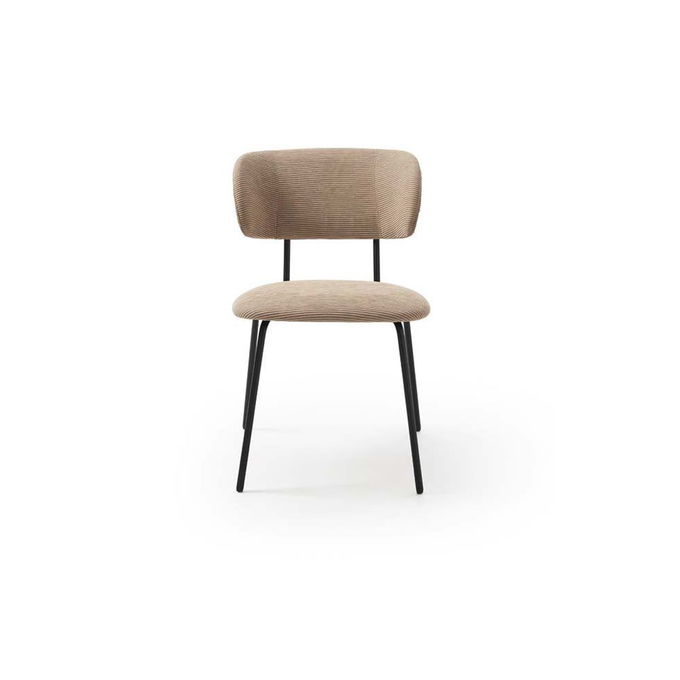389 MINERVA SILLA METALICA TAPIZADA LATERAL.980X980 silla moderna metalica tapizada minerva salon comedor contract hosteleria