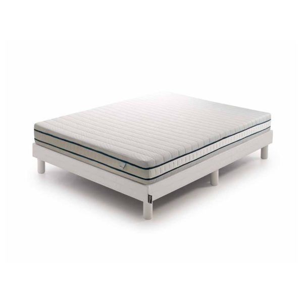 colchon atia latex natural descanso elastico articulado dormitorio
