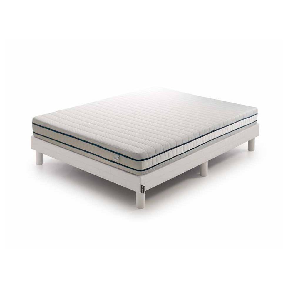 colchon atia latex natural descanso elastico articulado dormitorio