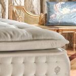 detalle topper silvana fibras naturales viscoelastica descanso