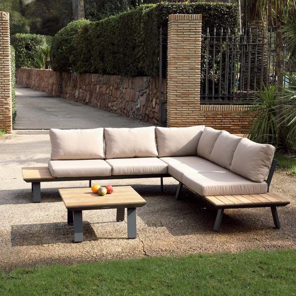 ambiente rinconera exterior didia tapizada teka aluminio jardin moderna