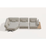 Sofá Modular OASIS 340 cm (Dcha) tapizado en moderno
