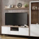 Mueble para salón moderno MENORCA 200 cm. modular en melamina - Imagen 3